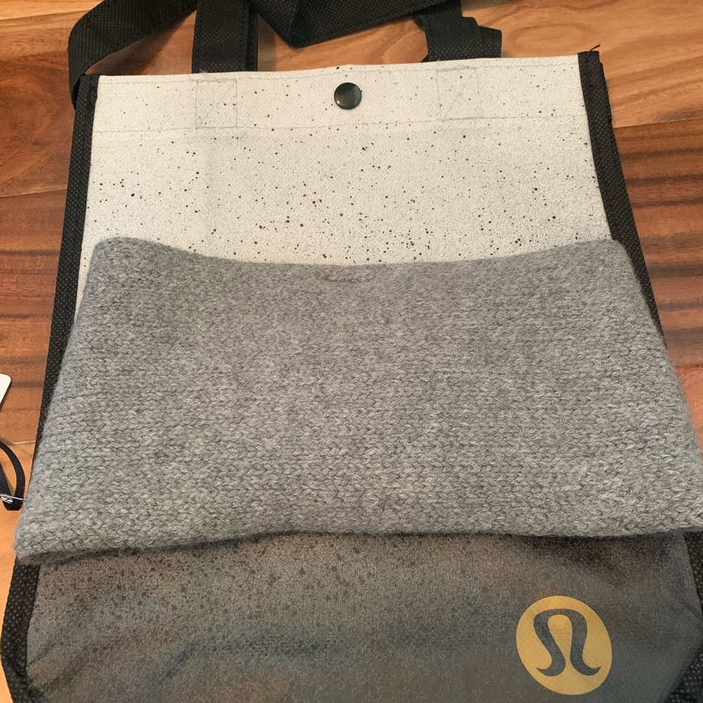 New Lululemon twisted ear warmer heather gray - Picture 5 of 8